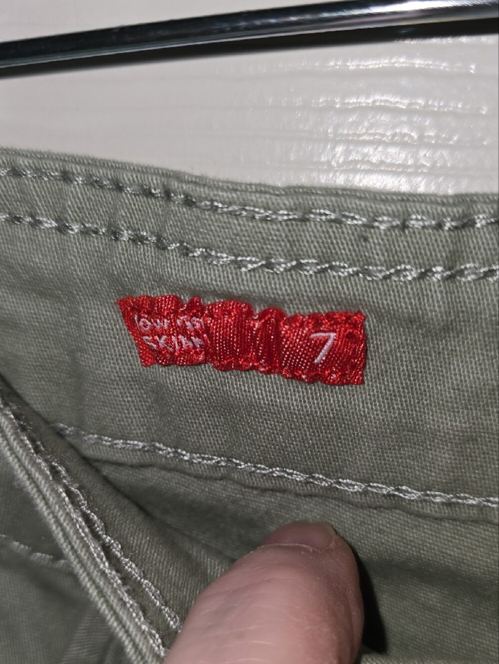 Hot Kiss Light Sage Cargo Pants - Picture 3 of 9